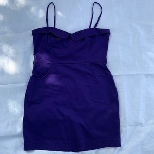 Purple dress